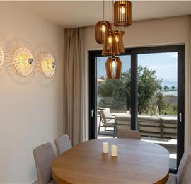  3 bedroom stone villa with pool & seaview, near Acharavi, sleeps 6